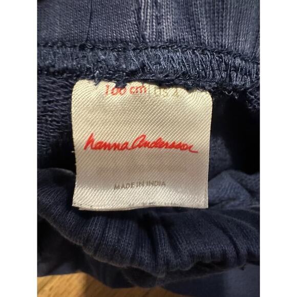 Hanna Andersson - Double Knee Cargo Sweatpants in French Terry - Size 4/4T - Picture 4 of 5